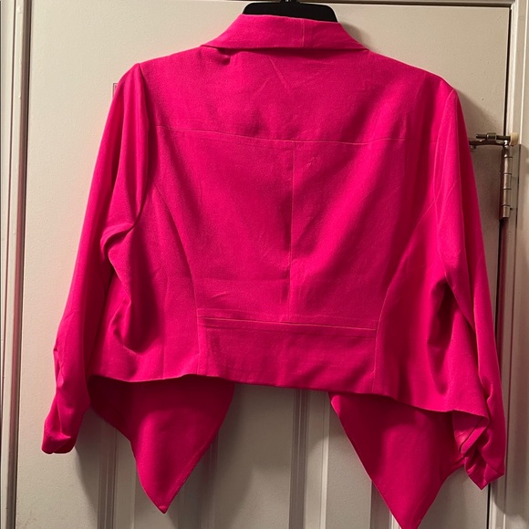 Torrid Fuchsia Open Front Blazer - Picture 5 of 5